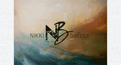 Desktop Screenshot of nikkibalfour.com